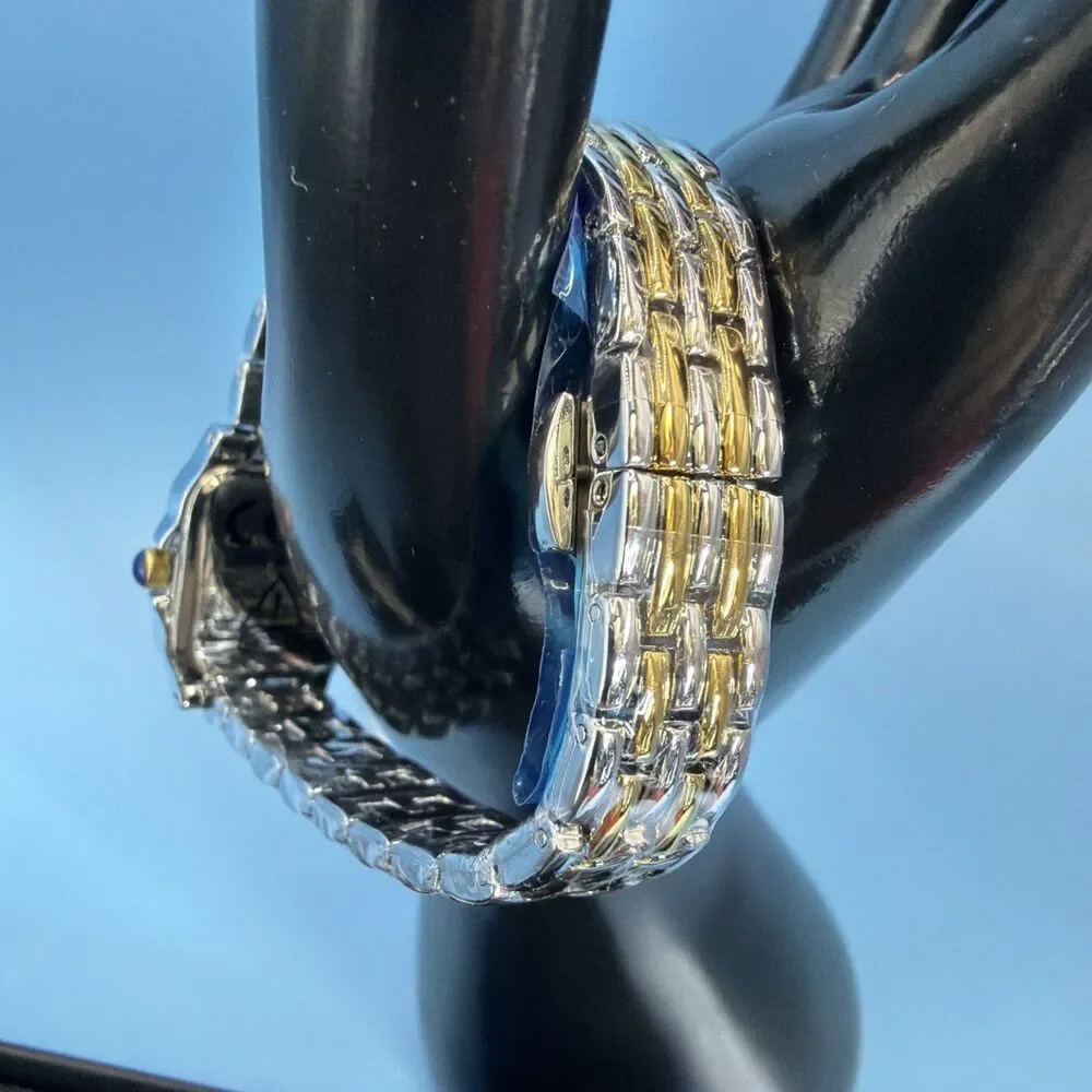 CHEETAH Watches for Women with Small Two-Tone Vintage Silver Gold White